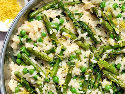 Asparagus Risotto